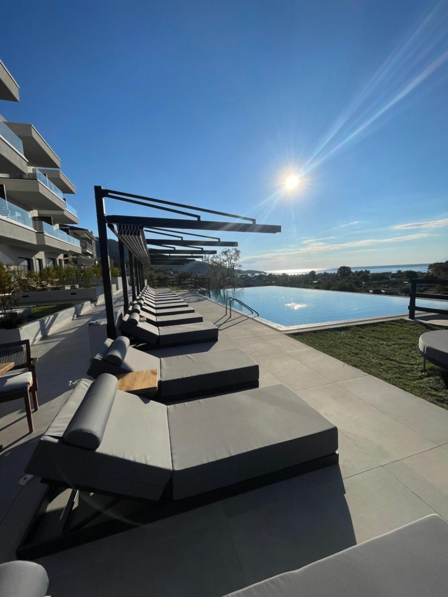 Toska Tower Chrysi Ammoudia Exterior foto