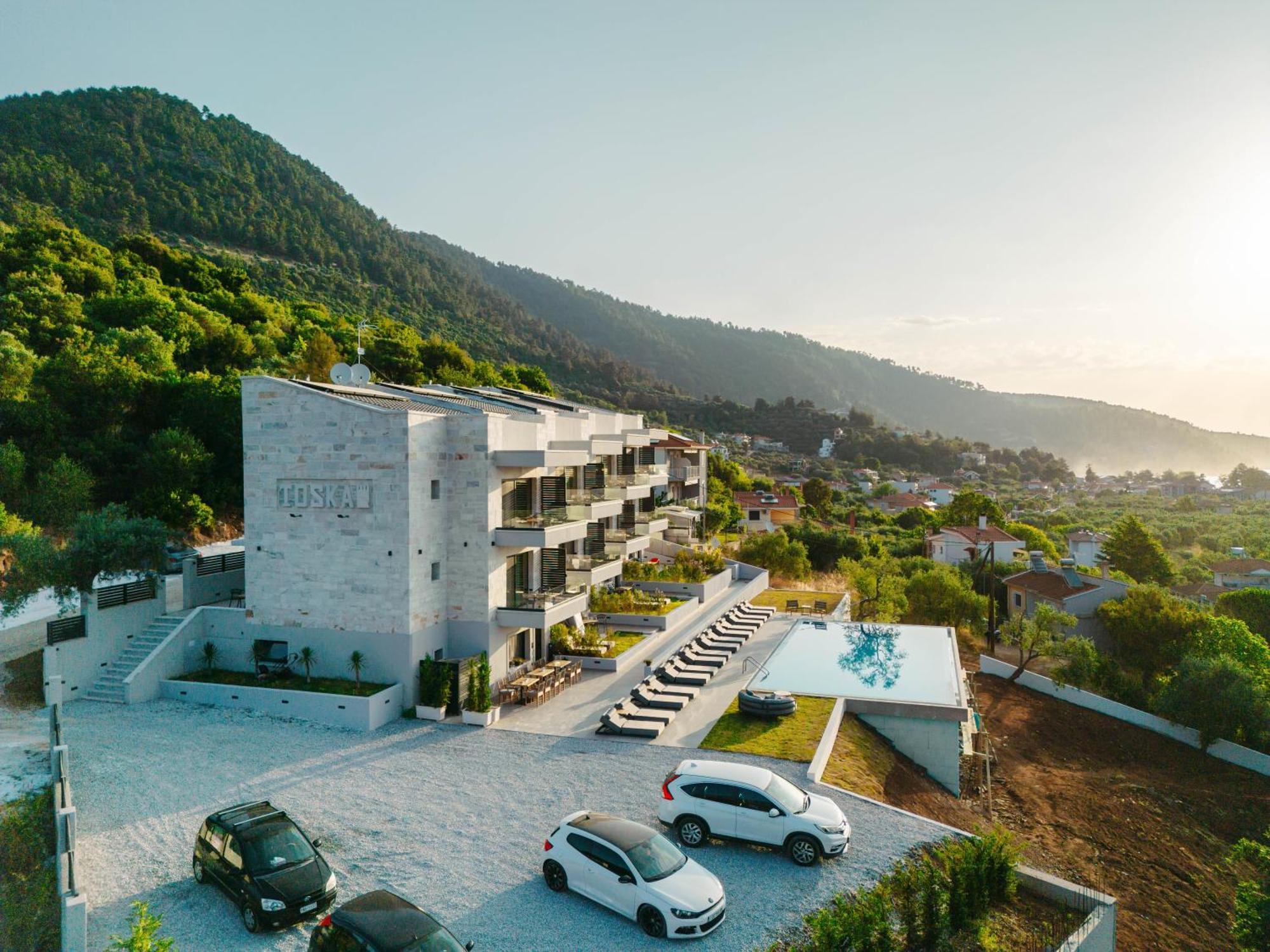 Toska Tower Chrysi Ammoudia Exterior foto