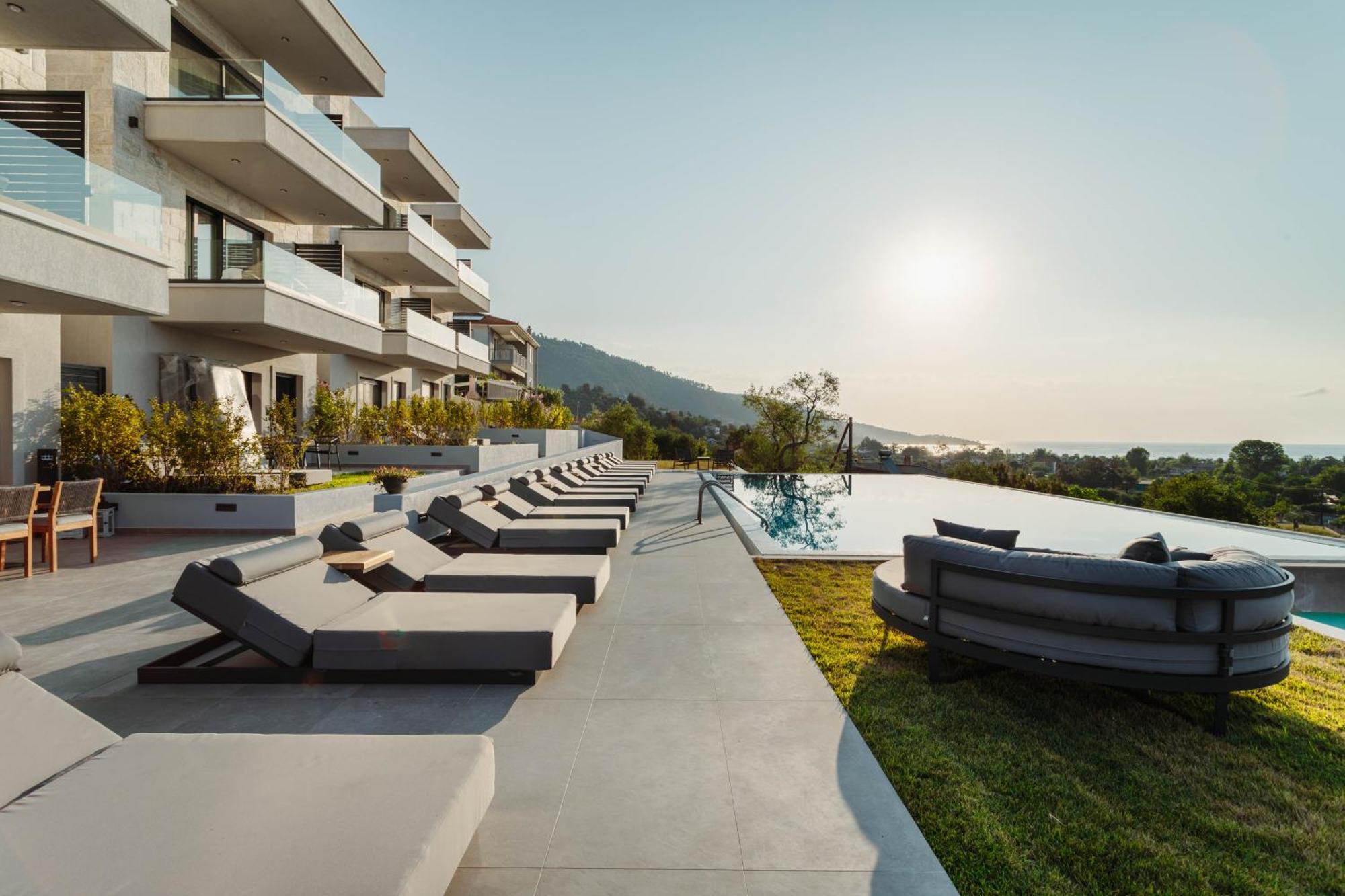 Toska Tower Chrysi Ammoudia Exterior foto