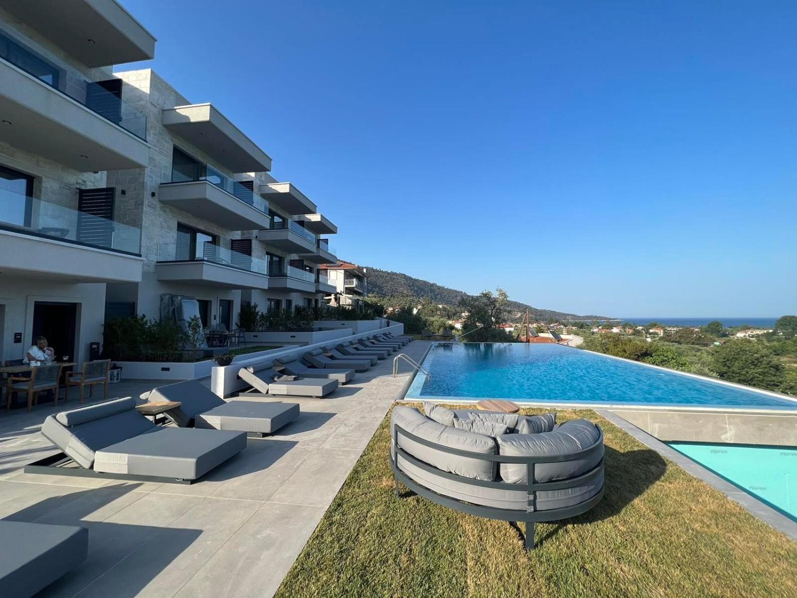 Toska Tower Chrysi Ammoudia Exterior foto